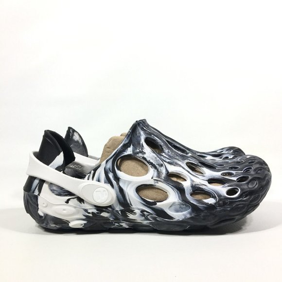 Merrell Womens Hydro Moc Shoes Black White J004340 - Picture 5 of 8